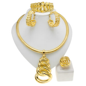 Superior 24karat Gold Jewelry. (Jewel 1G5) Brazilian Gold.