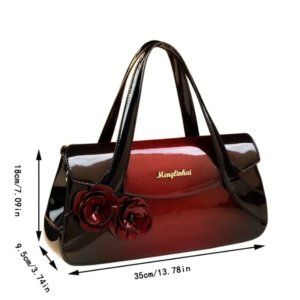 02 Grand Ladies Handbag. (Wine Color)
