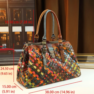 Woven Colorful bag.